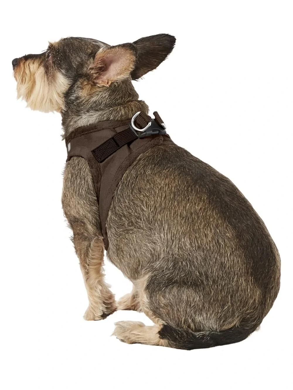 3/$30 Voyager Step in Harness Soft Plush Chocolate Suede